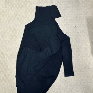 French connection black turtleneck sweater